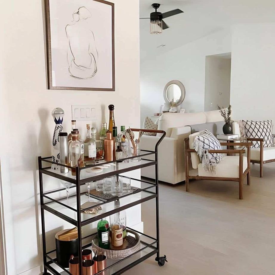 طاولة تقديم معدن - Baytuk