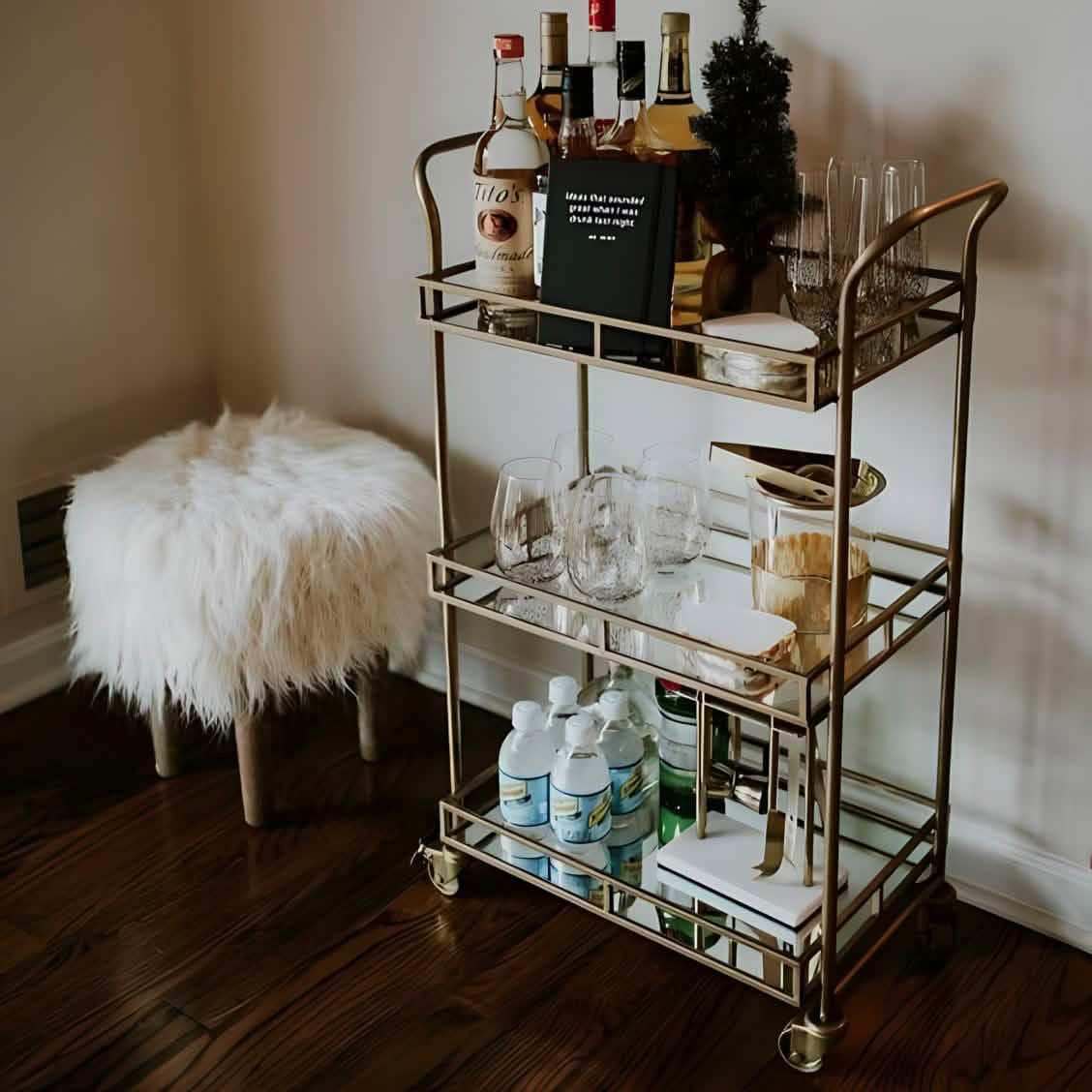 طاولة تقديم معدن - Baytuk