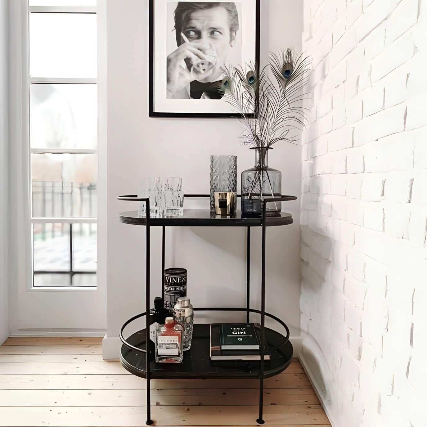 طاولة تقديم معدن - Baytuk