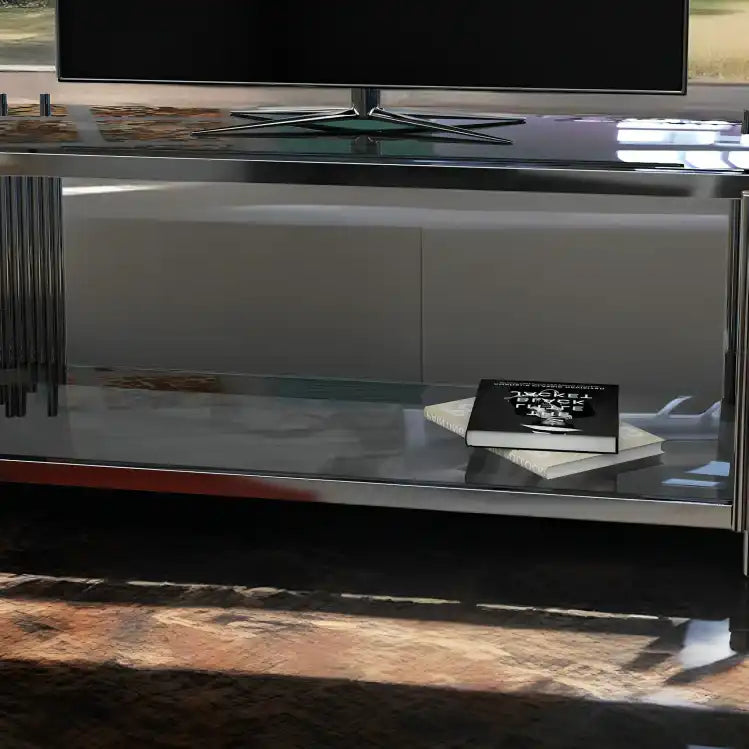 طاولةتلفاز مزدوجة الأرفف - Baytuk