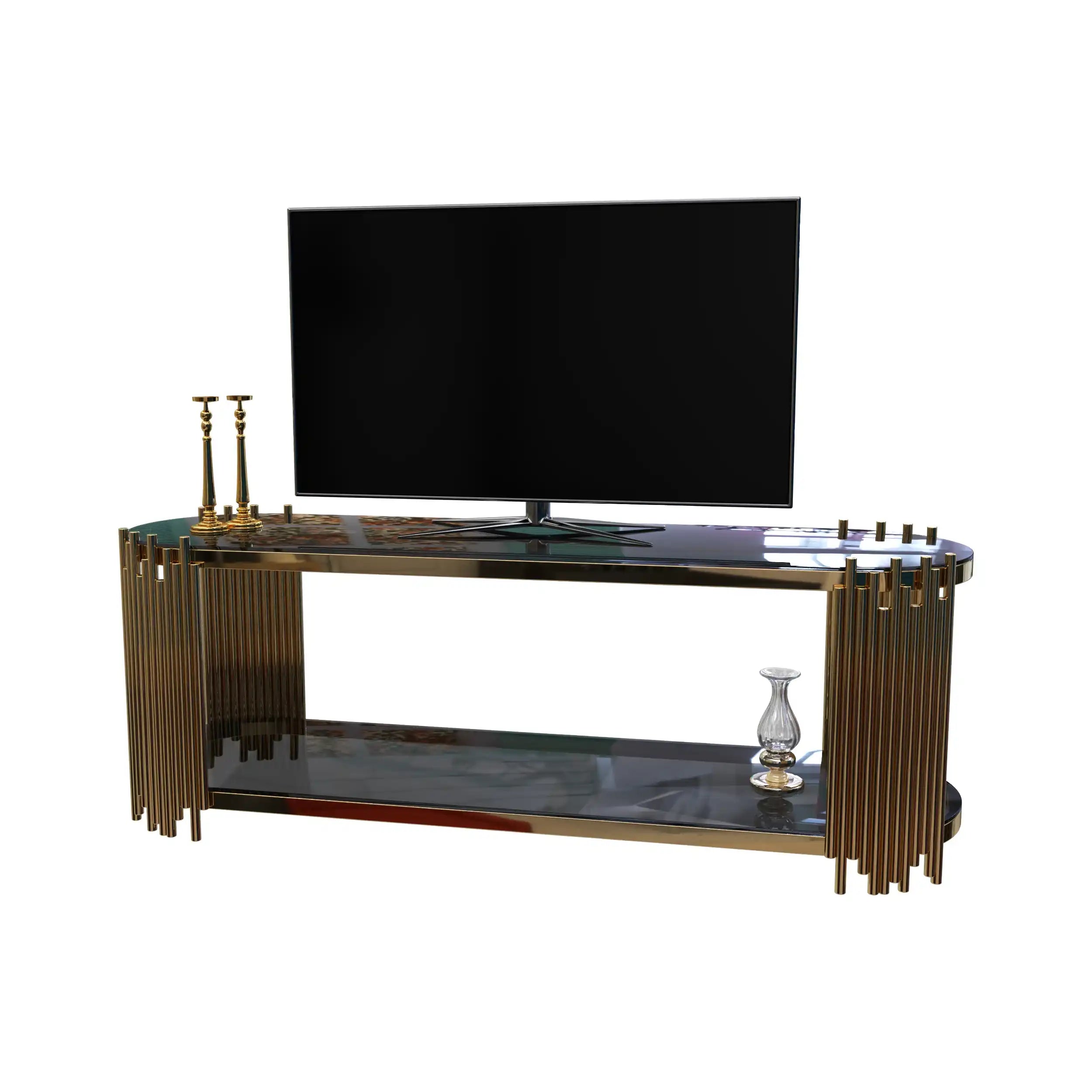 طاولة تلفاز مزودة برف - Baytuk