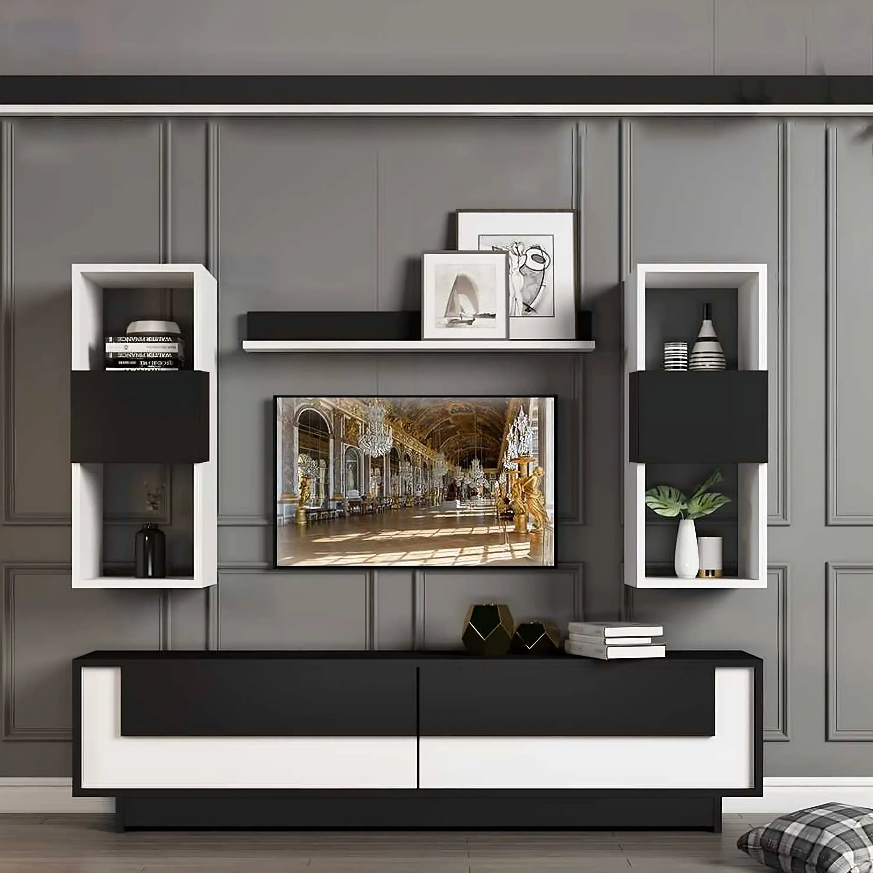 طاولة تلفاز بوحدة تخزين - Baytuk