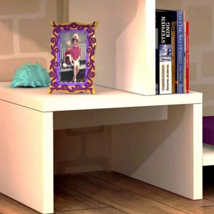 طاولة تلفازبأرفف خشب - Baytuk