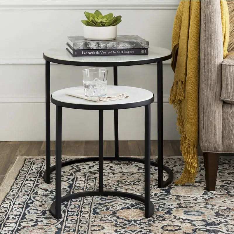 ترابيزتان متداخلتان بتصميم دائري - Baytuk