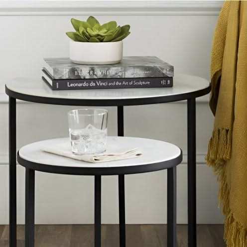 ترابيزتان متداخلتان بتصميم دائري - Baytuk