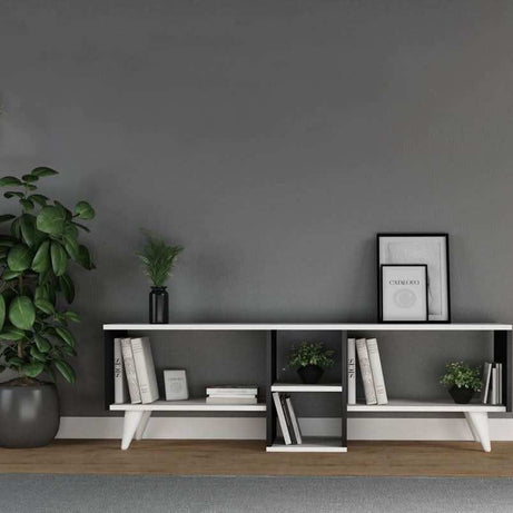 طاولة تلفاز بأرفف متعددة - Baytuk