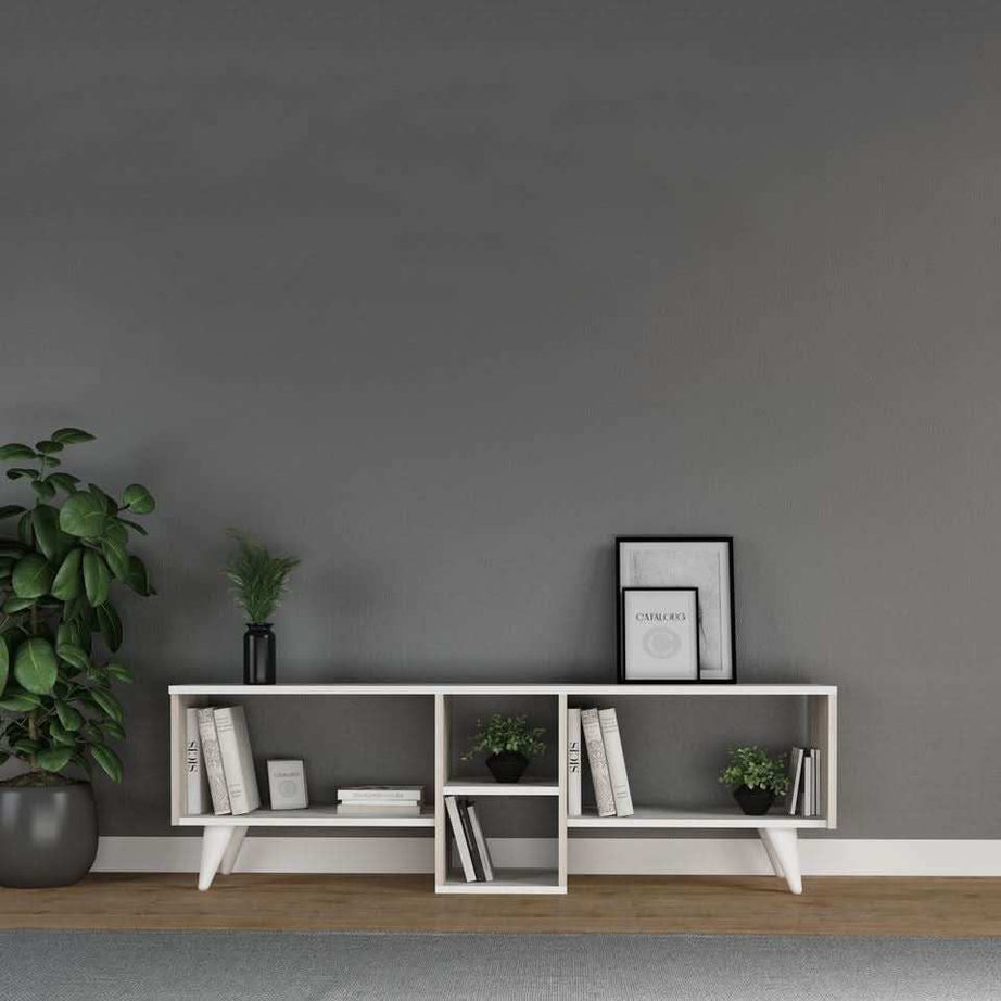 طاولة تلفاز بأرفف متعددة - Baytuk