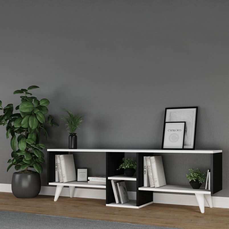 طاولة تلفاز بأرفف متعددة - Baytuk