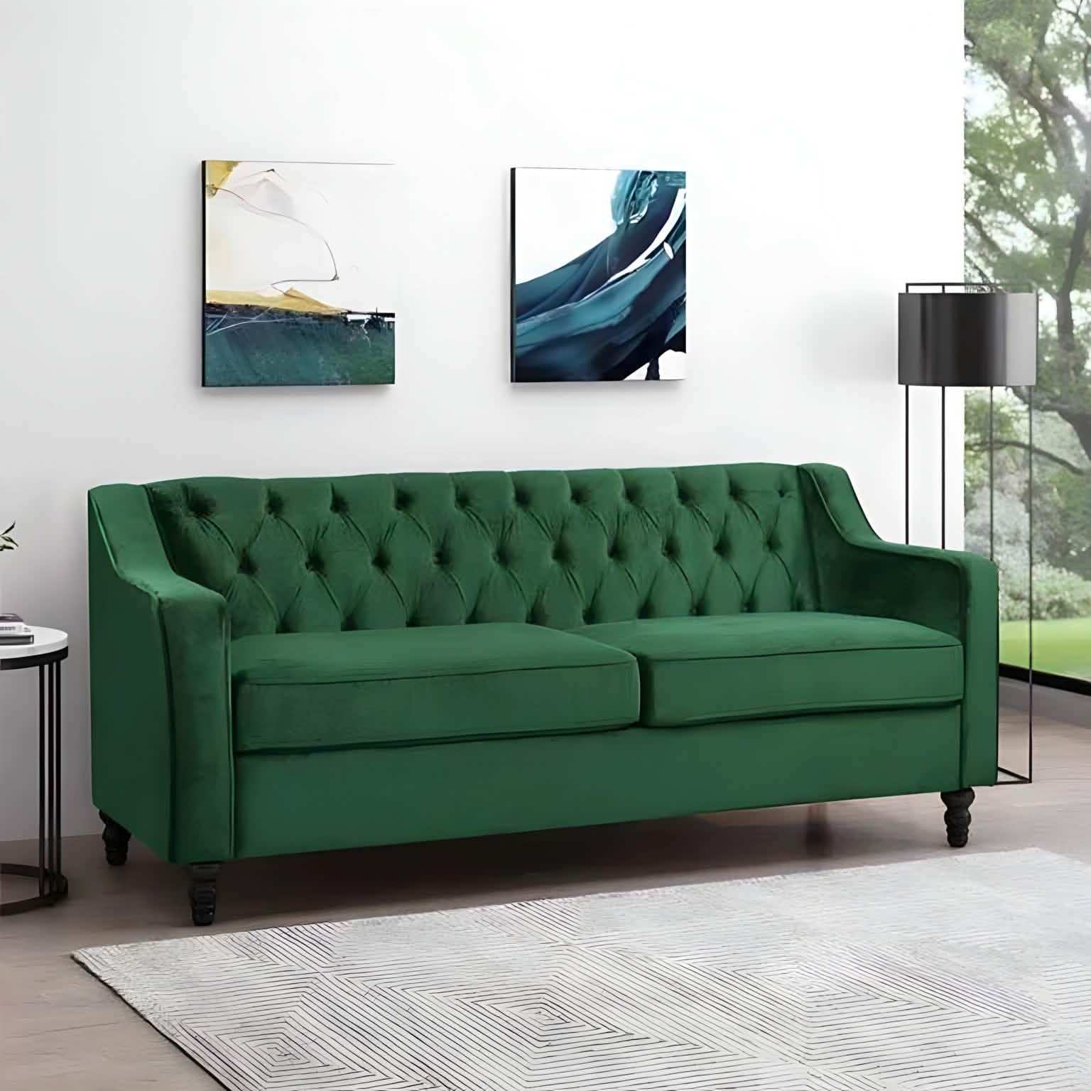 كنبة رائعة خشب زان راحة وفخامة - Baytuk