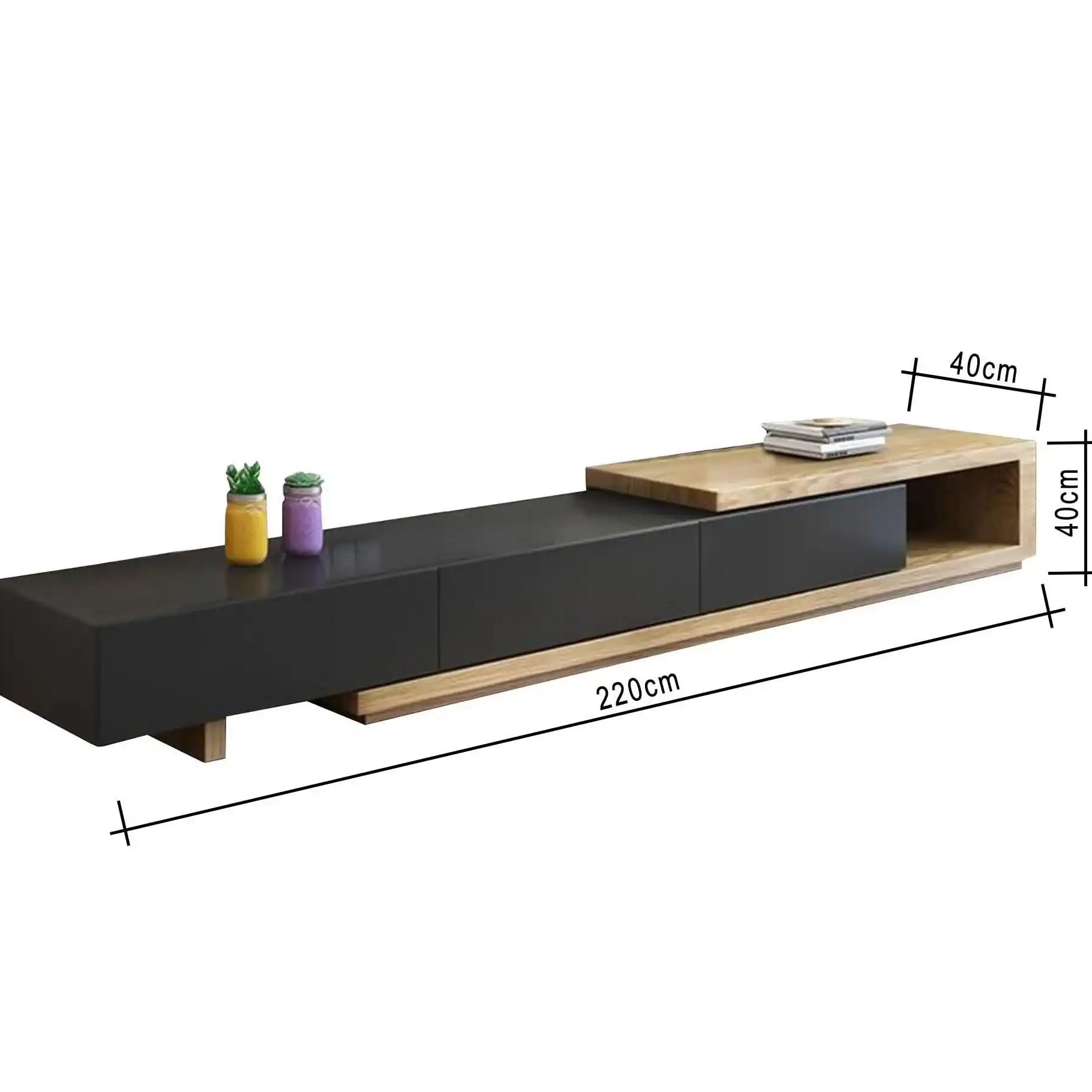 طاولة تلفاز ام دي اف حديثة - Baytuk