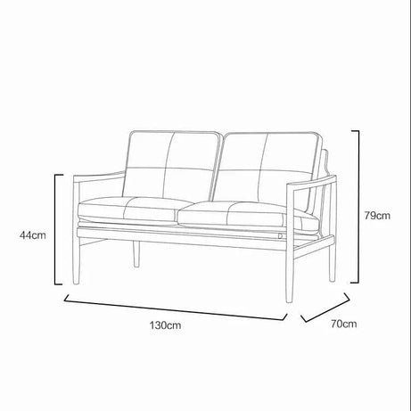 كنبة ثنائية عصرية - SELA