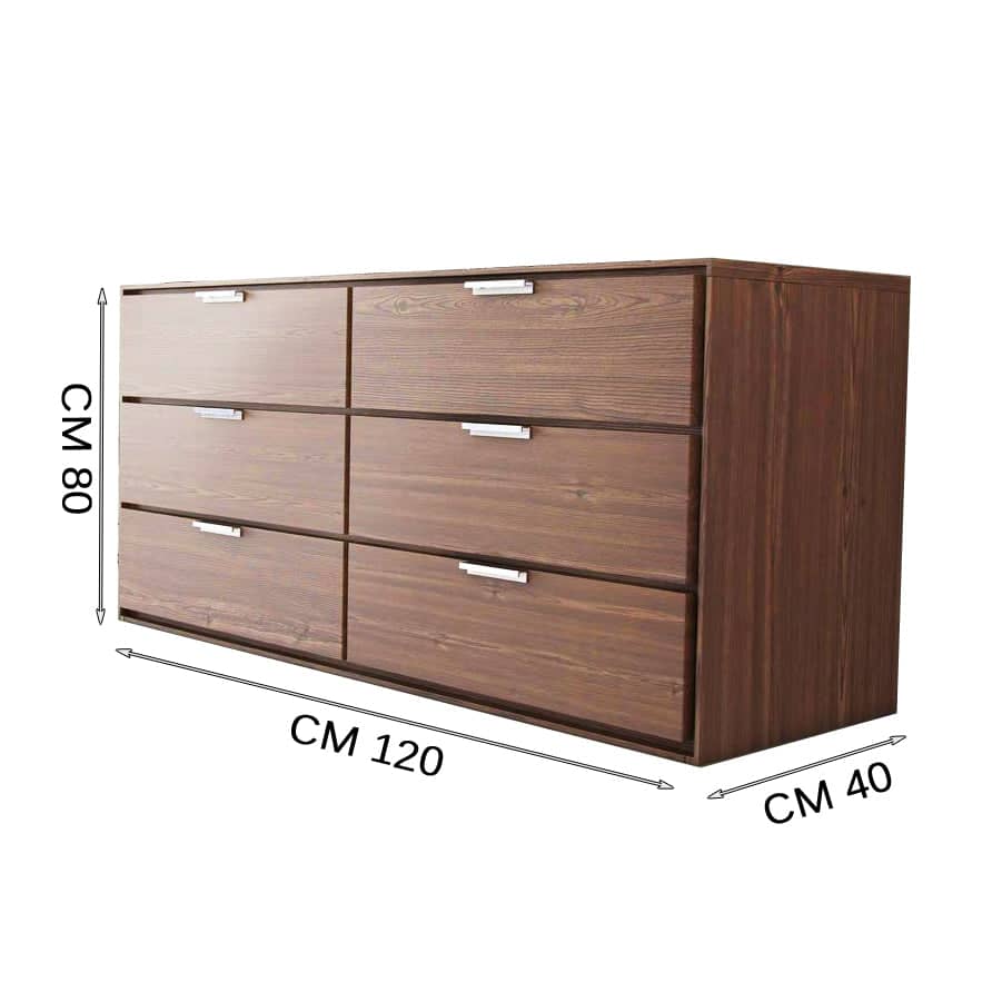 بوفيه تخزين خشب BU0045