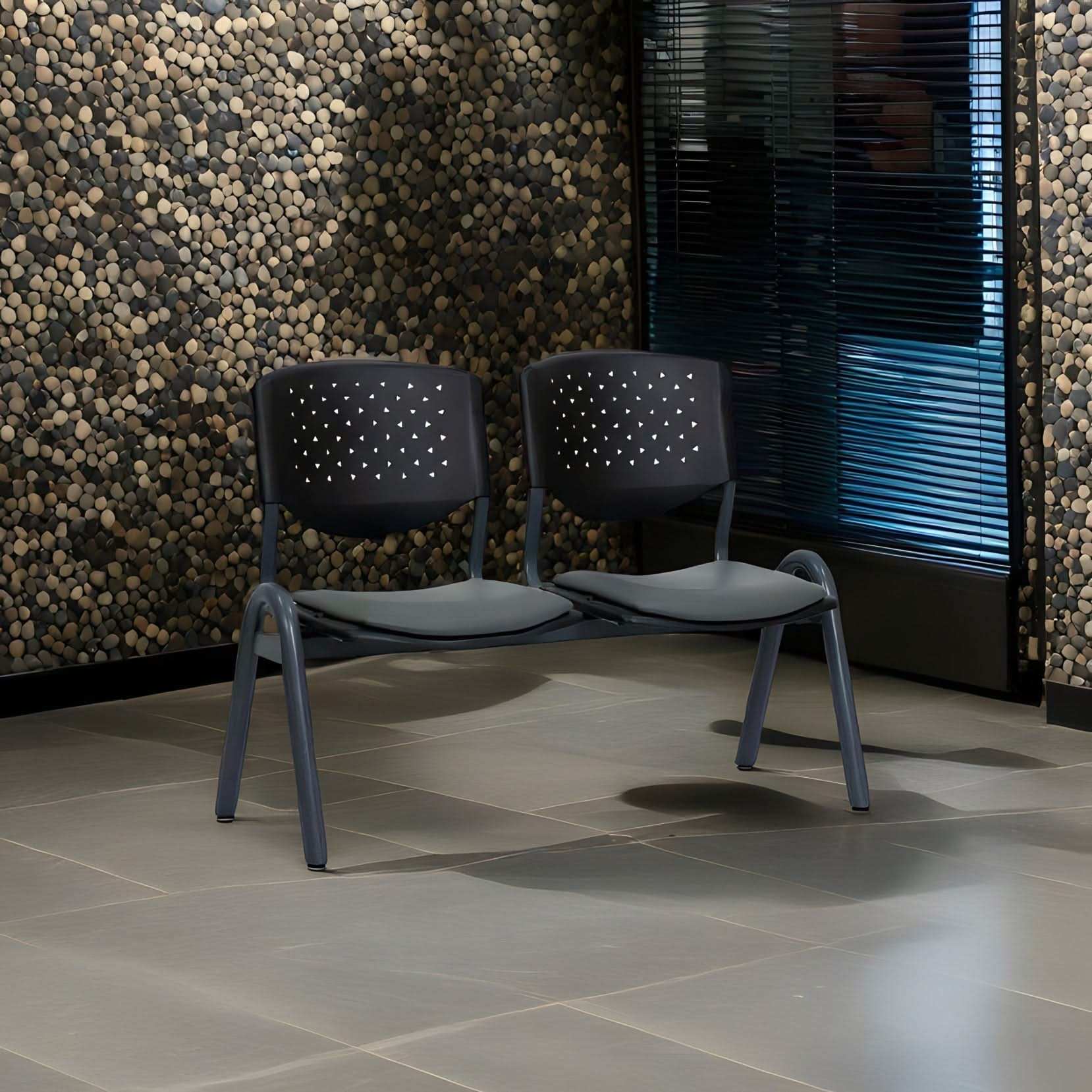 كنبة انتظار أنيقة بجلد مريح - Baytuk