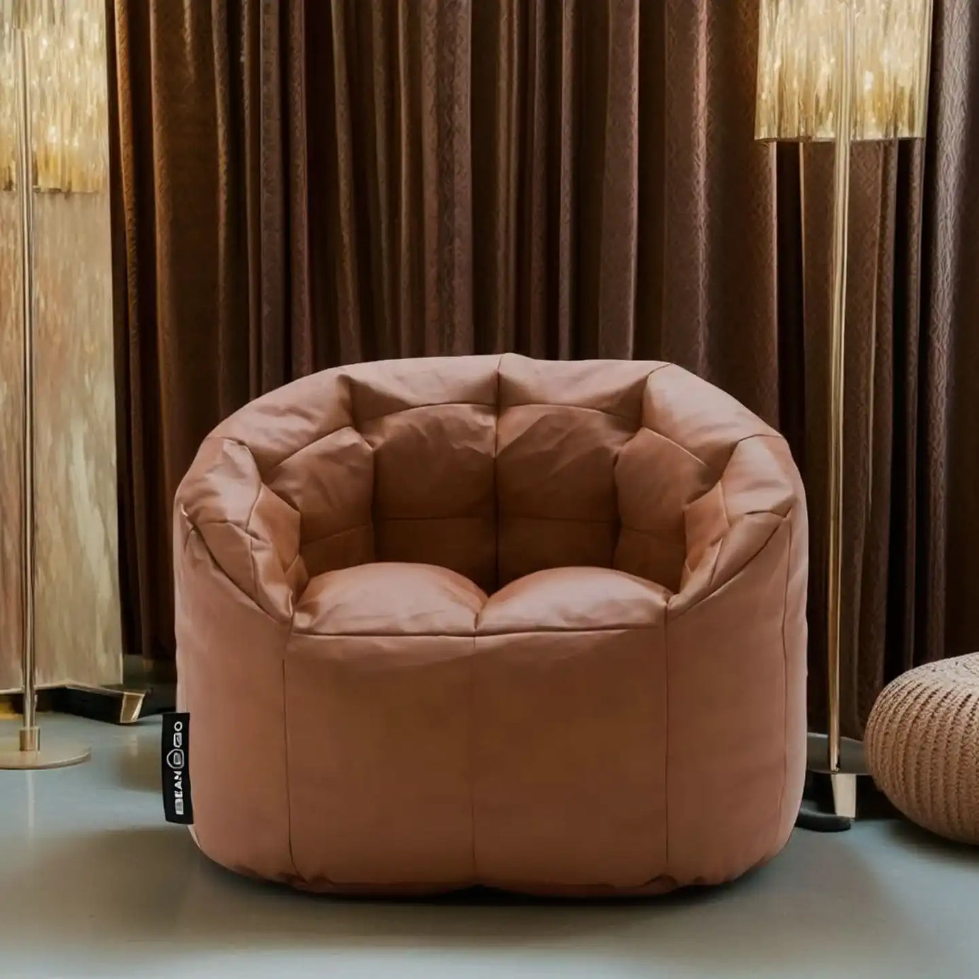 كرسي بين باق فاخر جلد مريح - Baytuk