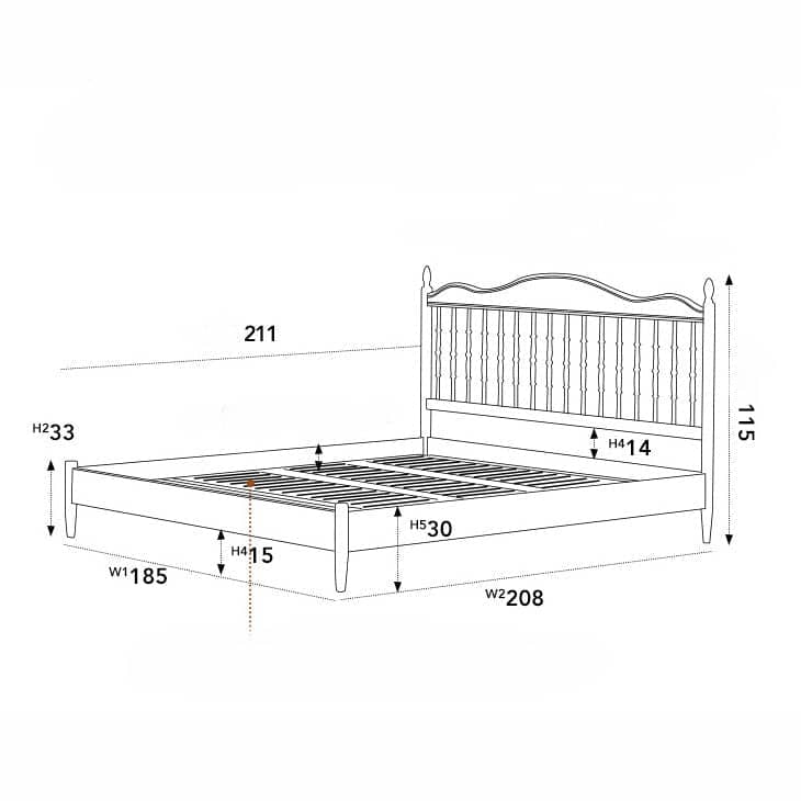 سرير بتصميم عصري - SERA