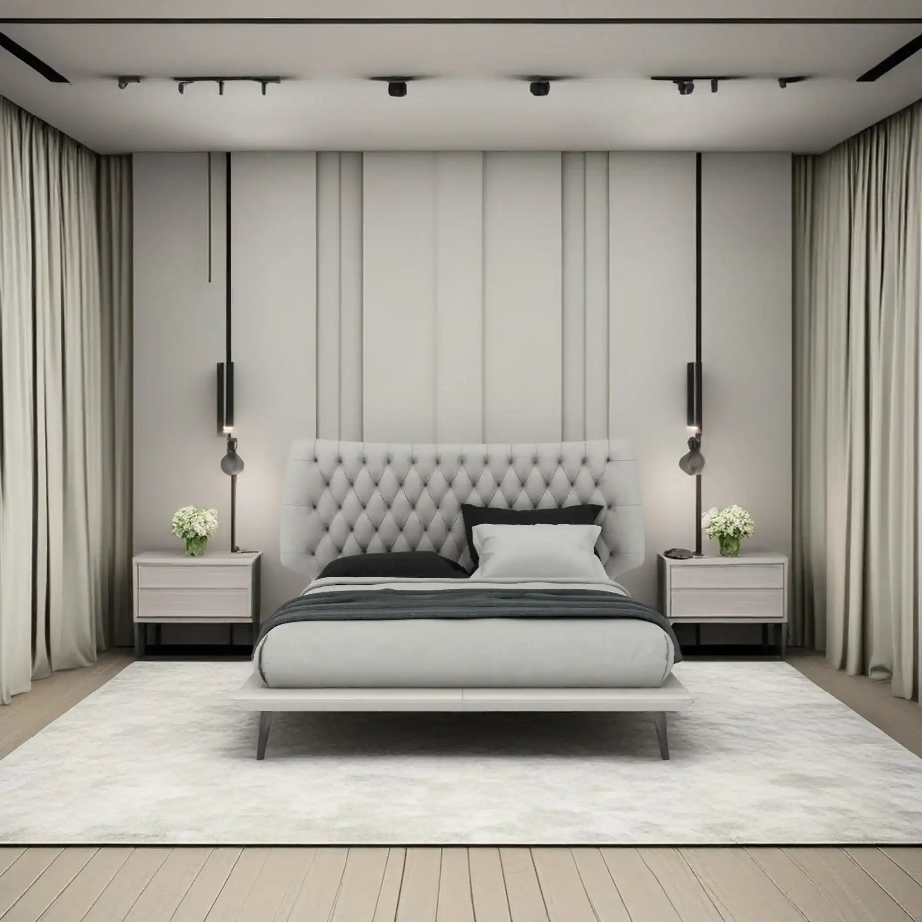 سرير خشب طبيعي - Baytuk