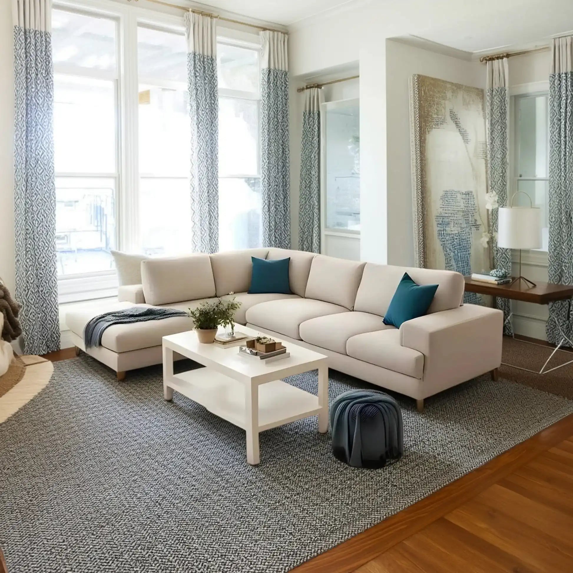 ركنة خشب طبيعي، 300*200*85*75 سم