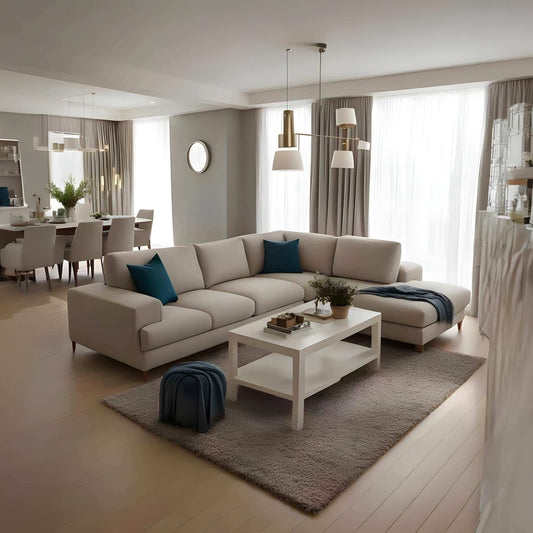 ركنة خشب طبيعي، 300*200*85*70 سم