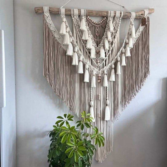 مكرمية حائط فريدة لجدران رائعة - Baytuk