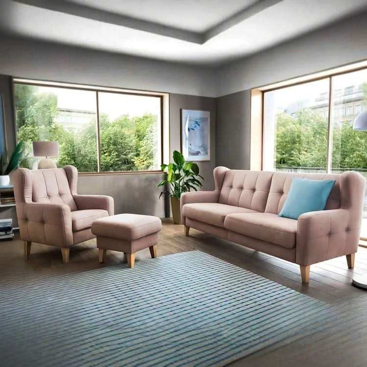 طقم أنتريه بأرجل خشبية - Baytuk