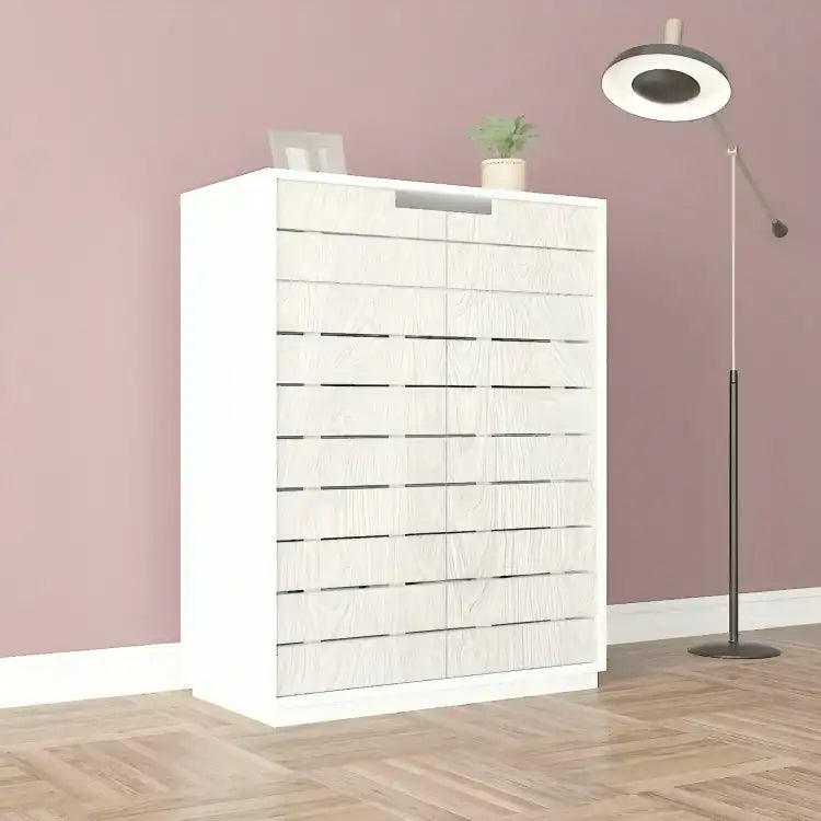 خزانة أحذية أحذية 2 باب و ارفف داخلية - Baytuk