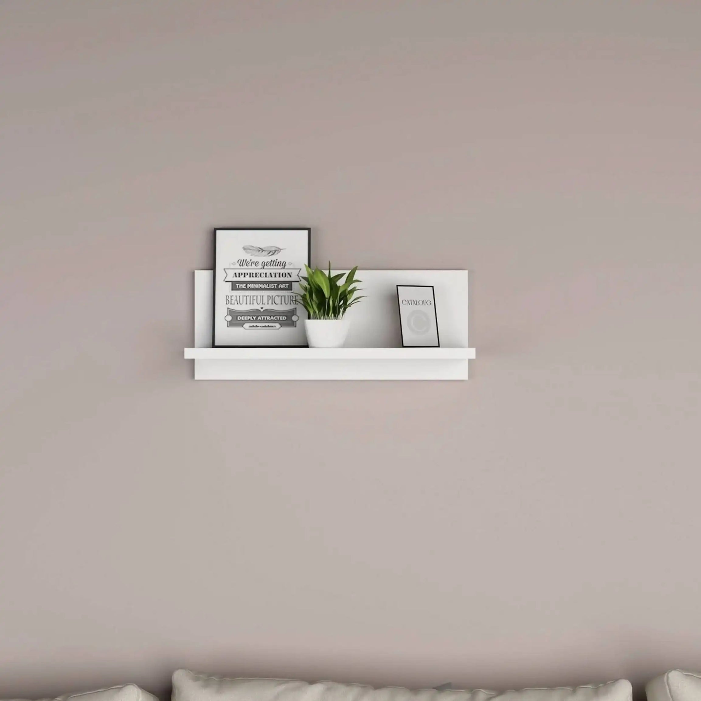 رف خشبي بسيط - Baytuk