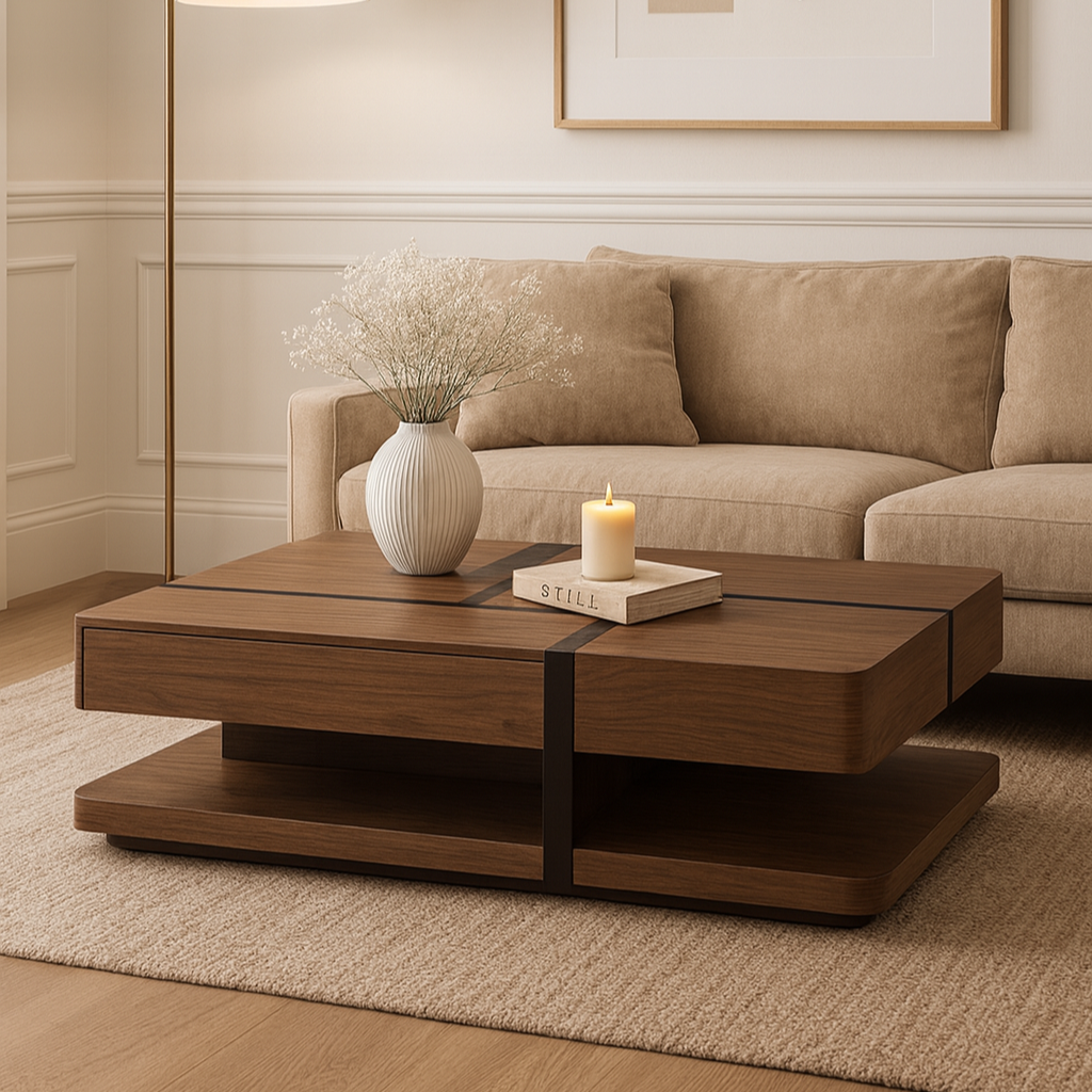 طاولة قهوة متعددة الأغراض