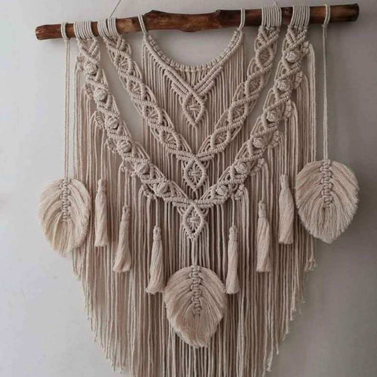 مكرمية حائط أنيقة زخرفة فريدة - Baytuk