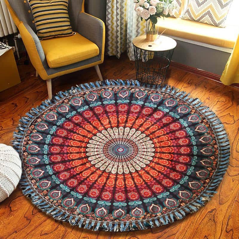 سجادة بالوان متعدده