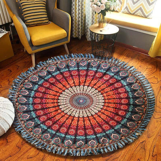 سجادة بالوان متعدده