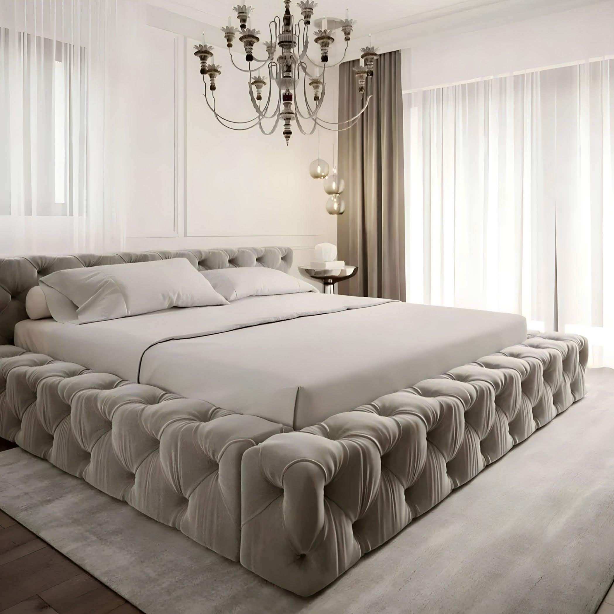 سرير خشب طبيعي 247*193*135 سم - HIP135 Hippo