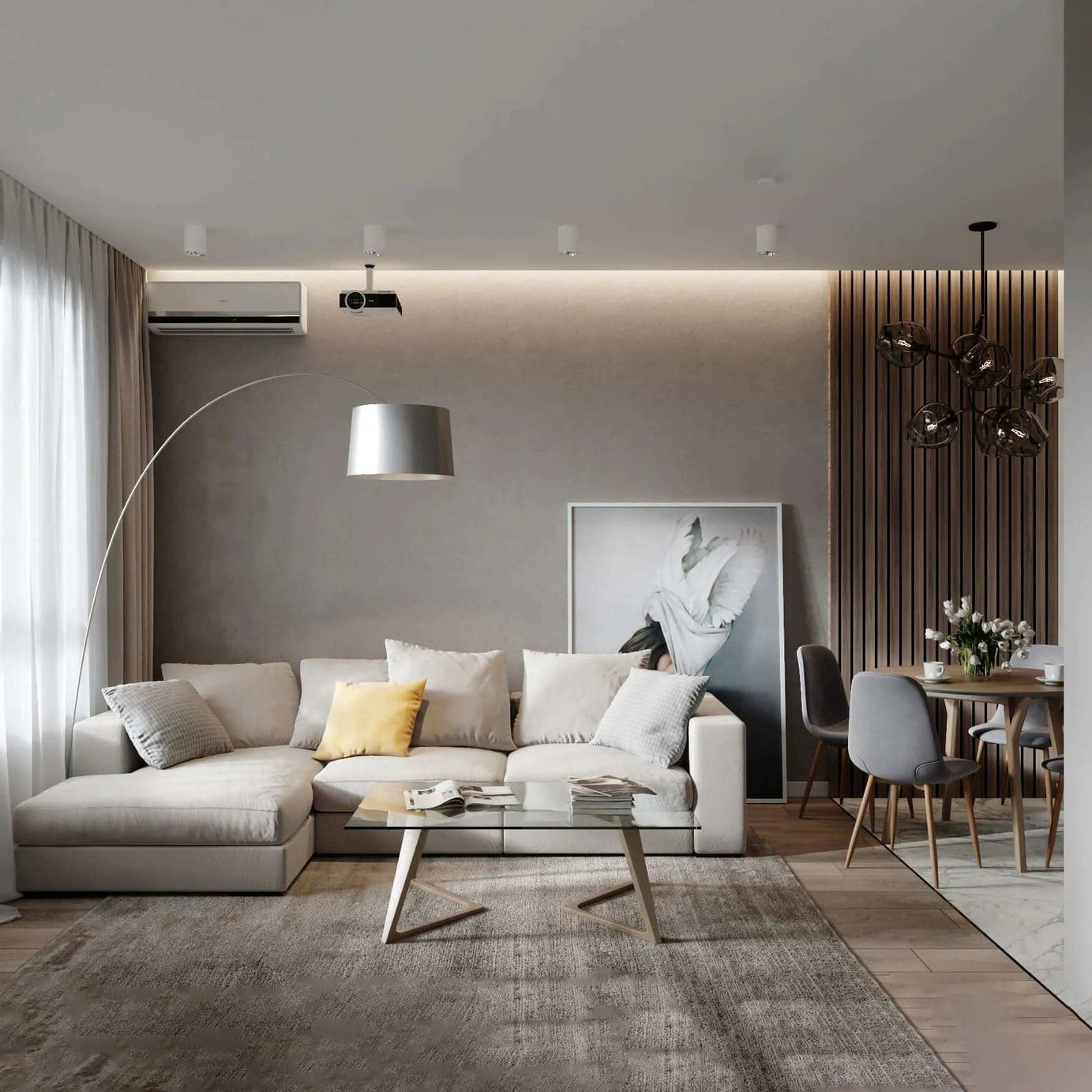 كنب زاوية بتصميم عصري - Baytuk