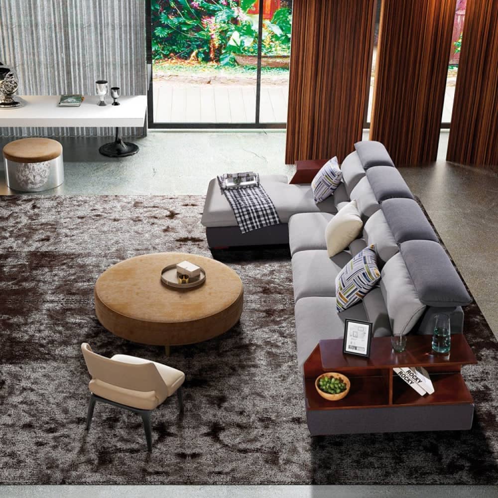 كنبة حرف  L حديثة - MERA