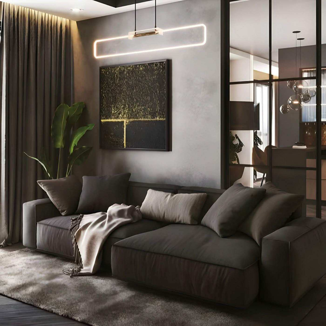 كنبة خشب طبيعي 250*110*75 سم - HIP145 Hippo