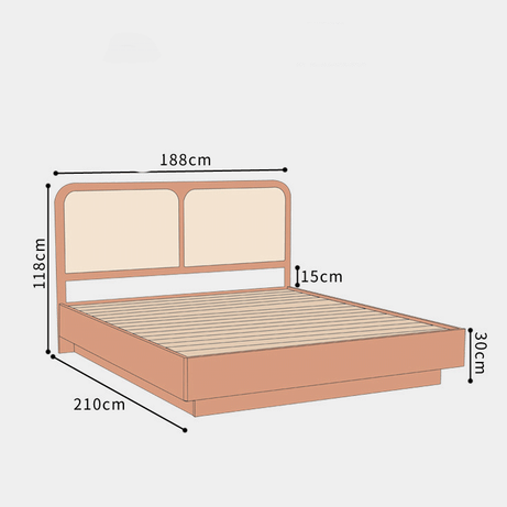 سرير بتصميم حديث - ROOK