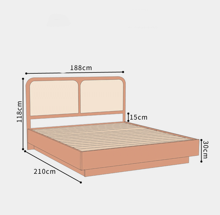 سرير بتصميم حديث - ROOK