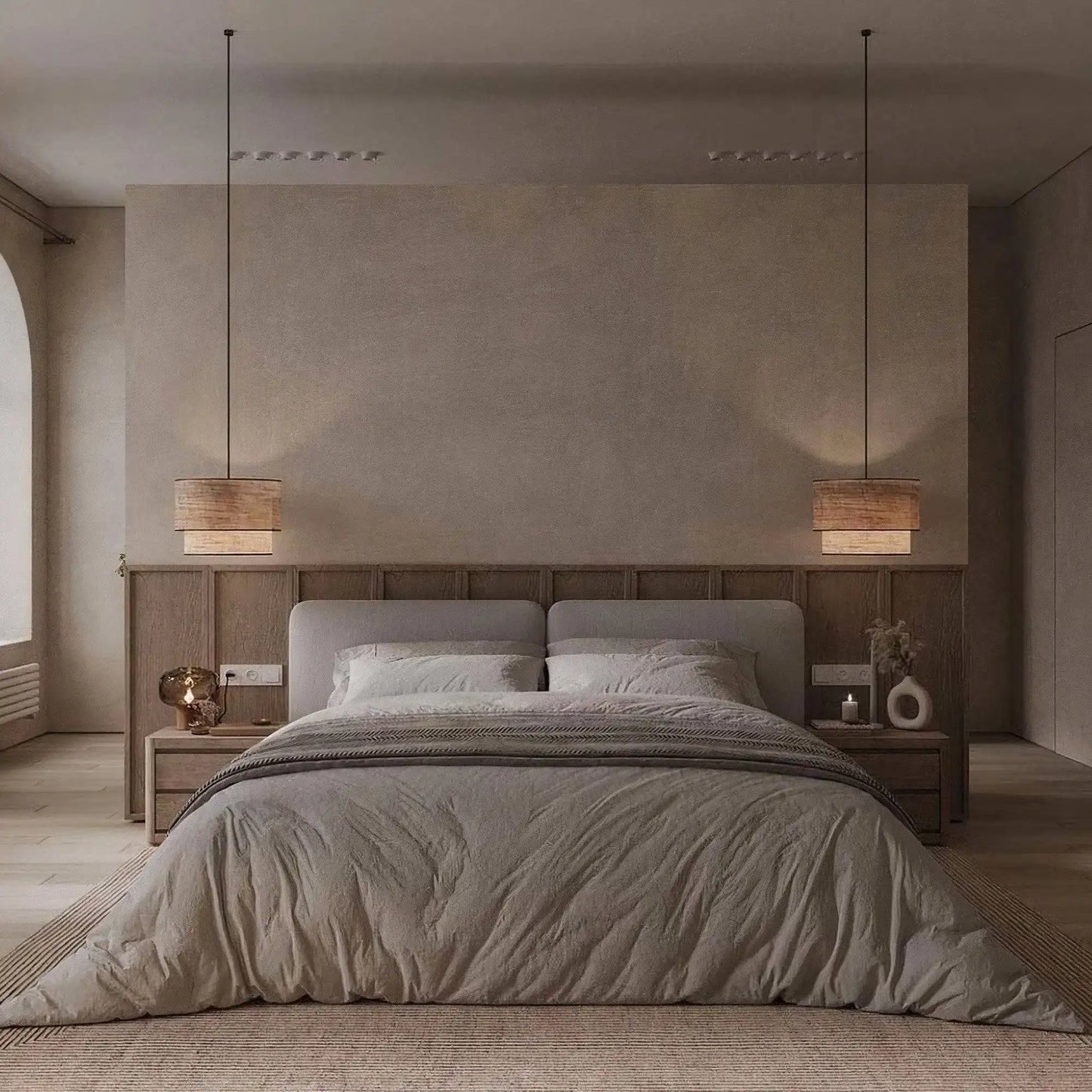 سرير خشب طبيعي - Baytuk