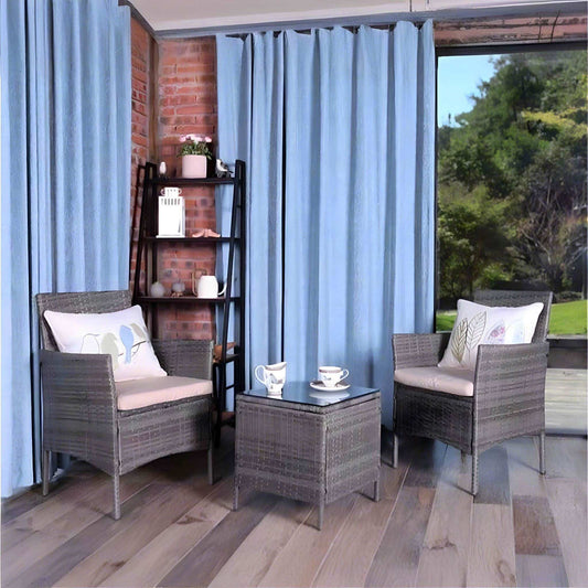 طقم خارجي حديد وراتان - Baytuk