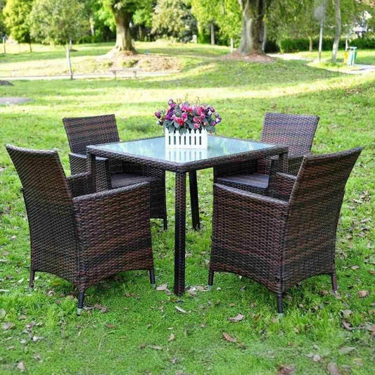 طقم خارجي حديد وراتان - Baytuk