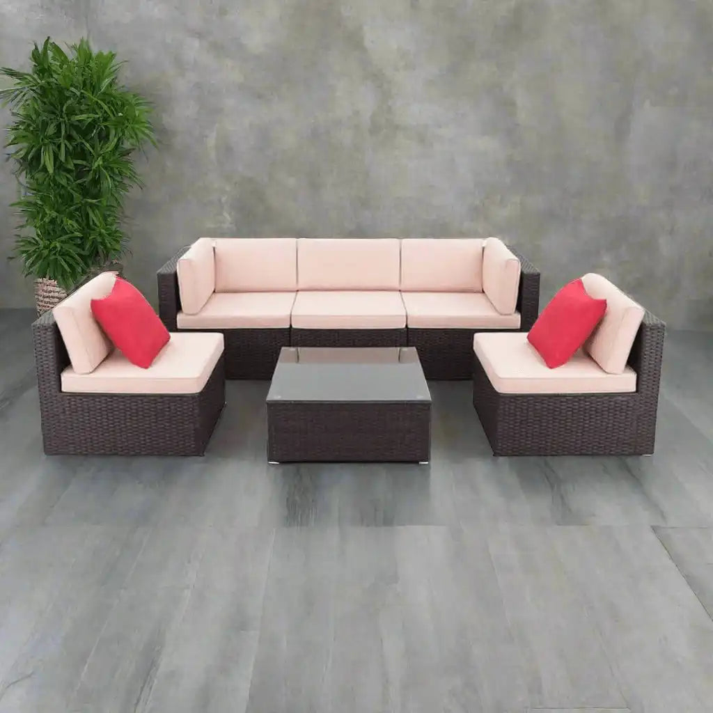 طقم خارجي حديد وراتان - Baytuk