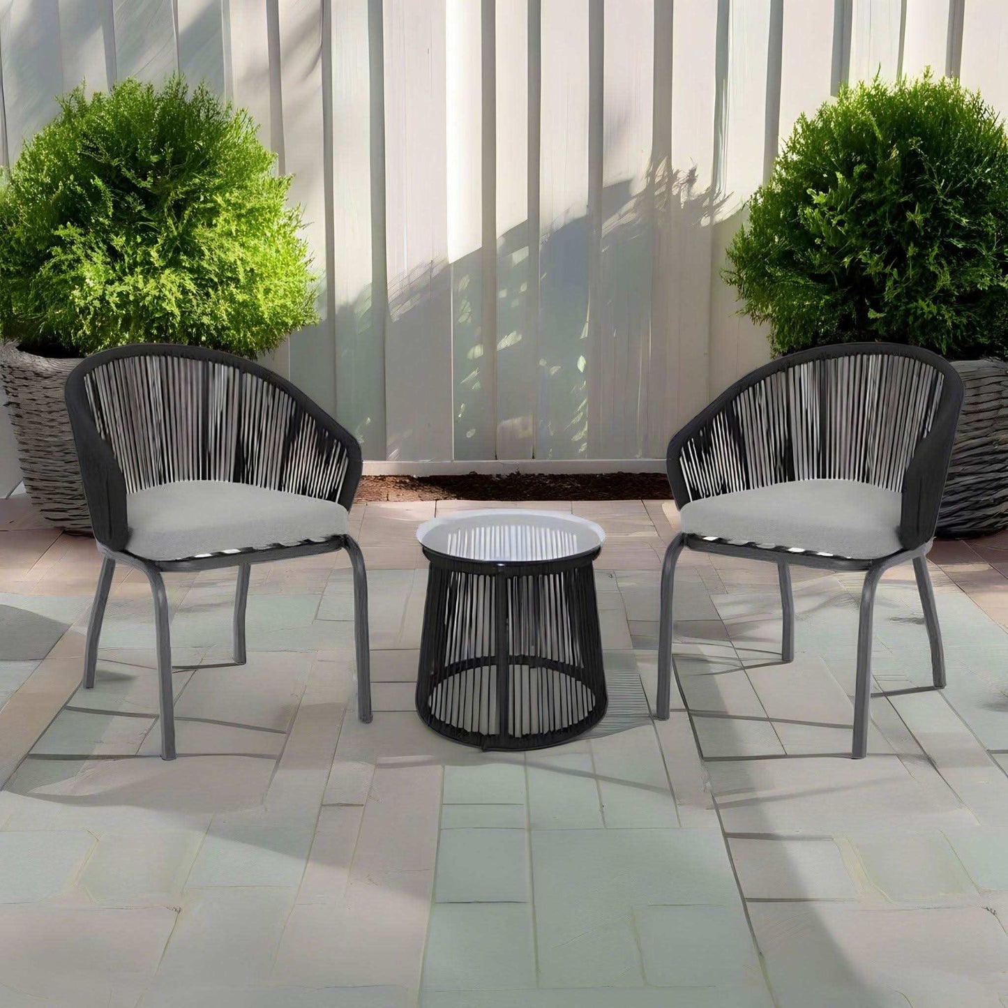 طقم خارجي حديد ودوبار - Baytuk