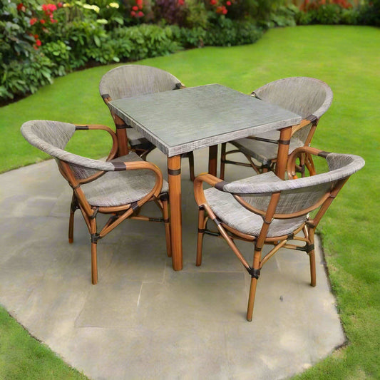 طقم خارجي حديد وميش - Baytuk