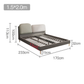 سرير بتصميم مميز - ROOK