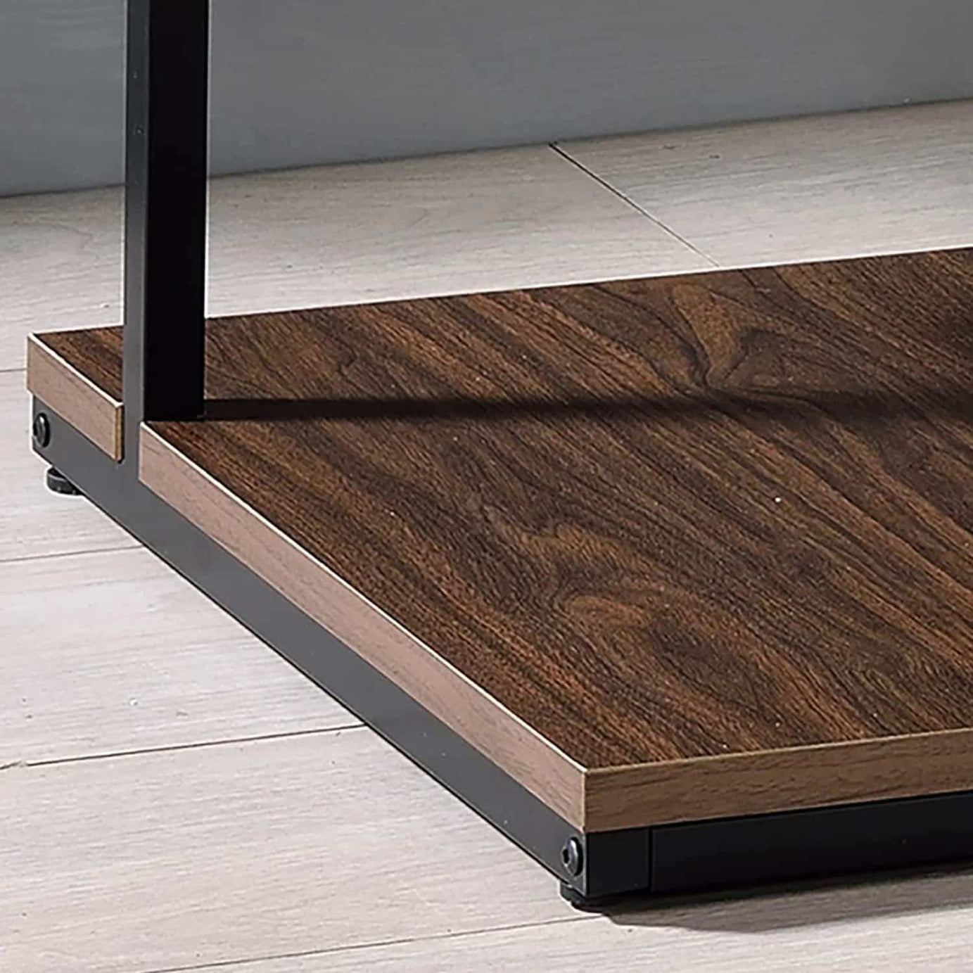 طاولة جانبية بأرفف - Baytuk