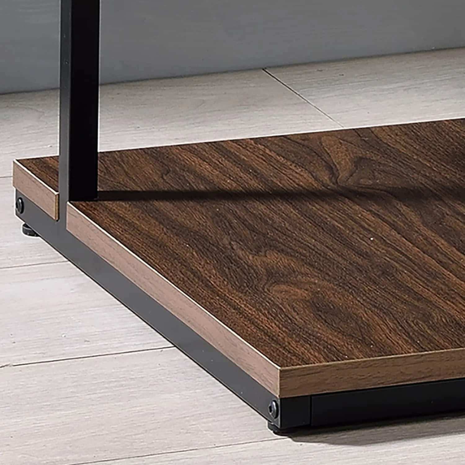 طاولة جانبية بأرفف - Baytuk