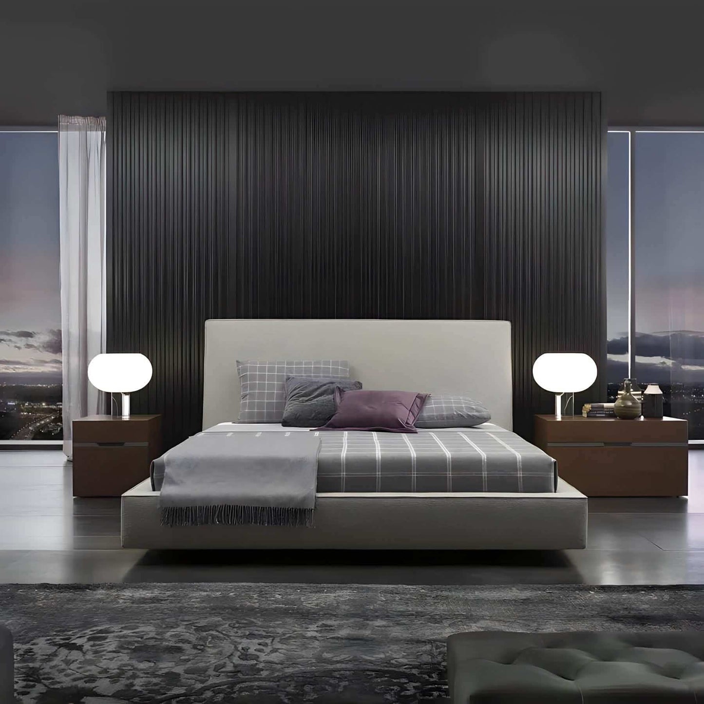 سرير خشب طبيعي - Baytuk