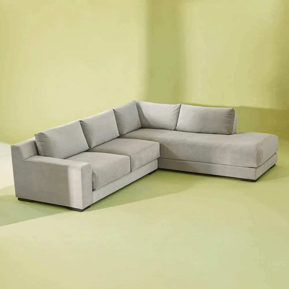 ركنة خشب طبيعي 265*200*85*80 سم - HIP87 - Homix