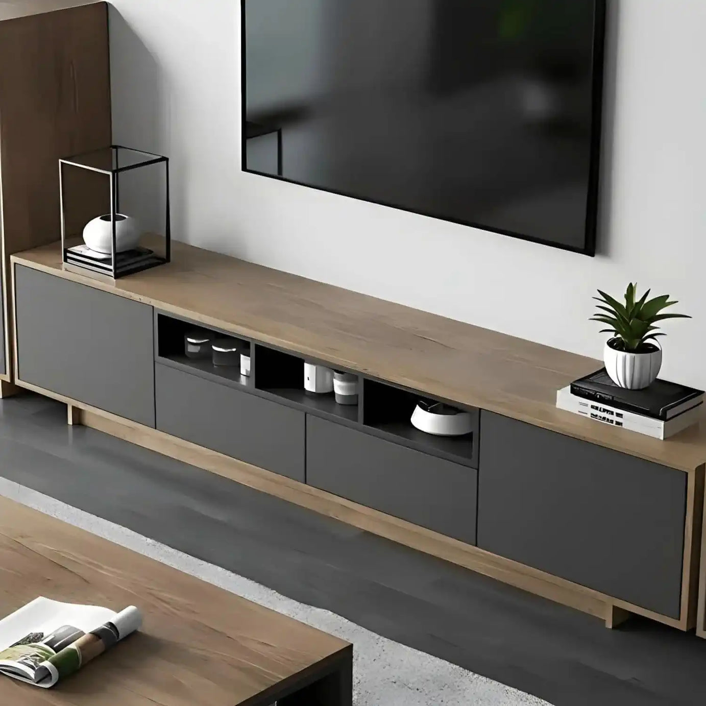 طاولة تلفاز بتصميم عصري - Baytuk