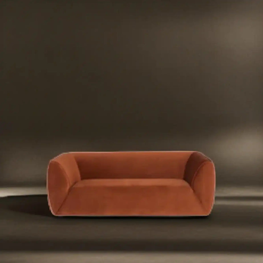 كنبة فاخرة خشبية مع تصميم أنيق - Baytuk