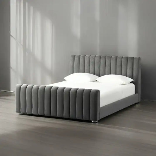 سرير بظهر تنجيد - Baytuk